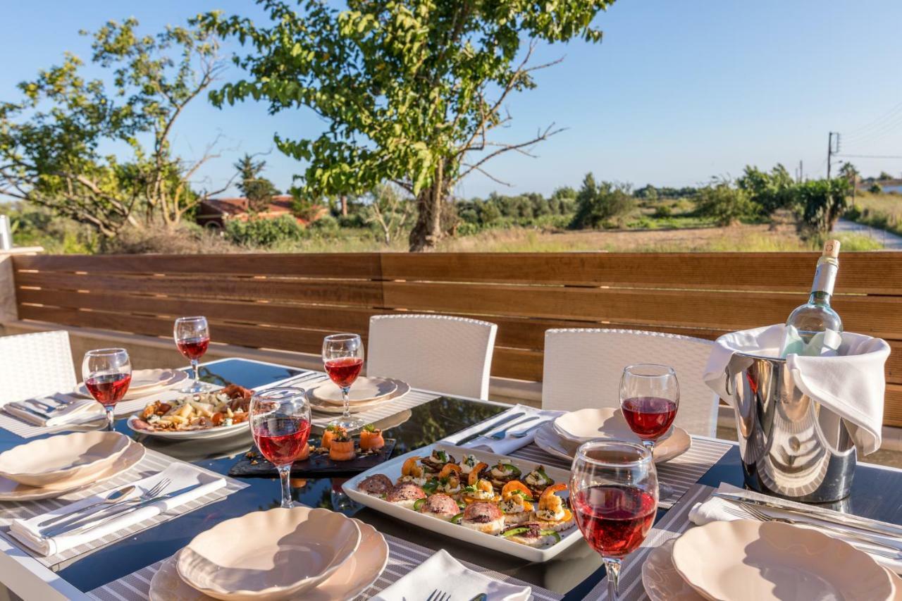 Villa Nissos Линя Экстерьер фото